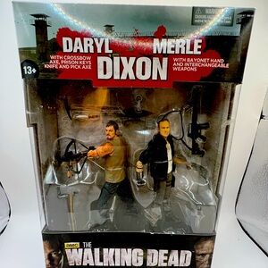 McFarlane Toys The Walking Dead Series 4 Daryl And Merle Dixon Duel Pack